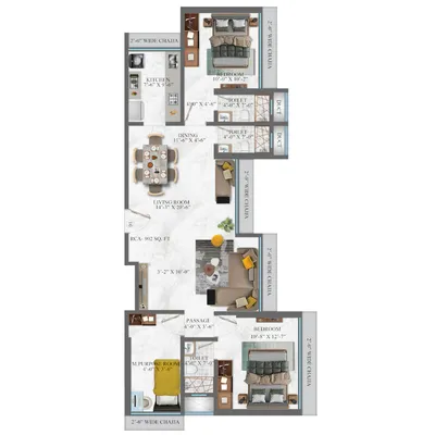 1 & 2 BHK Apartment in Siddharth Nagar, Goregaon West