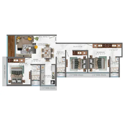 1 & 2 BHK Apartment in Siddharth Nagar, Goregaon West